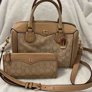 Michael Kors Handbag and matching wallet